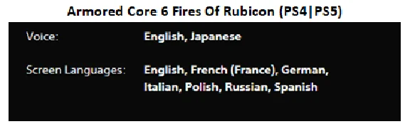 Armored Core 6 F.o.R. PS4|PS5 + Titanfall 2 PS4|5* Rent