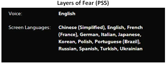 The Chant + Layers of Fear PS5 + Quarry PS4|PS5 Аренда