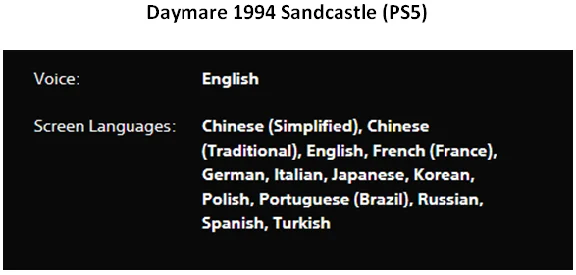 Daymare 1994 PS5+Daymare 1998 PS4|5*Rent P2 from 7 days