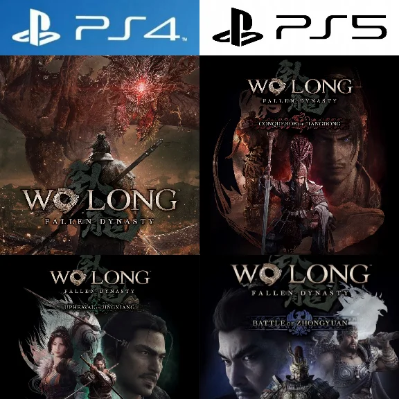 Wo Long Fallen Dynasty + 3DLC PS4|PS5 Rent from 10 days