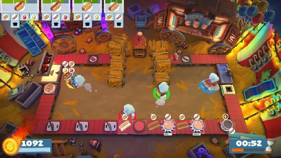 ⭐ Overcooked! 2 - Carnival of Chaos DLC PC Steam Key