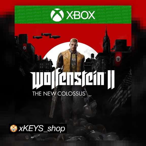 ⚔️ Wolfenstein 2: The New Colossus 🟩 XBOX CODE KEY🔑