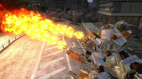 ⭐ EARTH DEFENSE FORCE 4.1 - BM03 Vegalta Gold DLC Steam