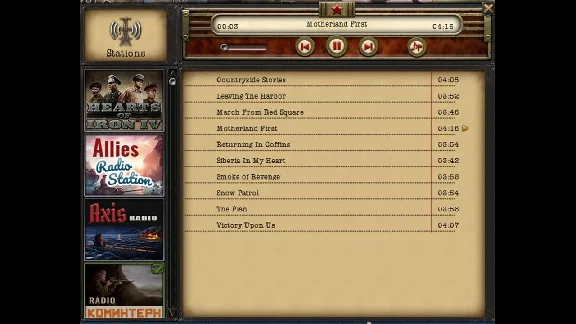 ⭐ Hearts of Iron IV - Radio Pack DLC EU Steam КЛЮЧ