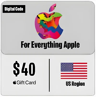 ⚡Подарочная карта Apple iTunes - 40$ 🇺🇸 ✅Дешевле🔥Без