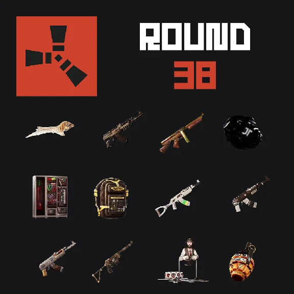 ✅ RUST Skins [12pcs] ✅ Twitch Drops ✅ Round 38 ✅