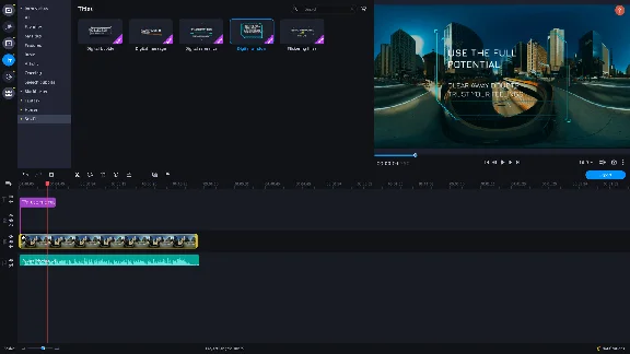 ⭐ Movavi Video Editor Plus 2021 Effects - Cinematic Set