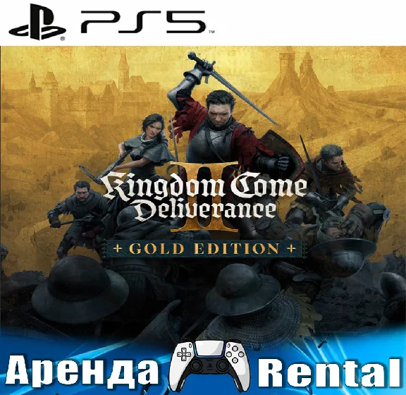 🎮Kingdom Come: Deliverance II Gold (PS5/RUS) Rent 🔰