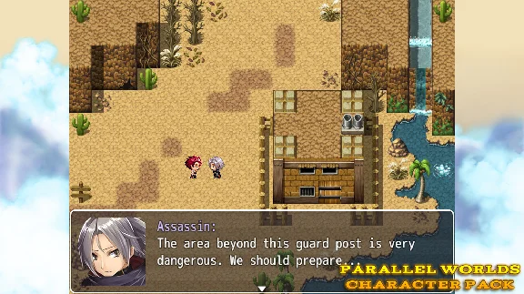 ⭐ RPG Maker MV - Parallel Worlds Character Pack DLC EU 