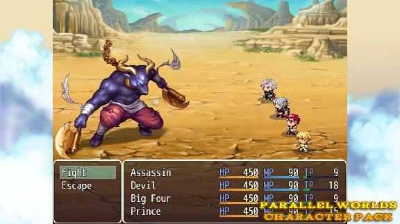 ⭐ RPG Maker MV - Parallel Worlds Character Pack DLC EU 