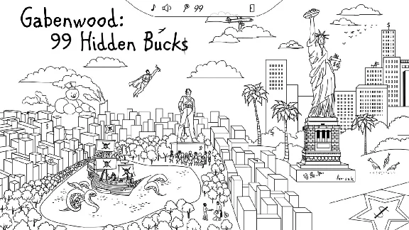 ⭐ Gabenwood: 99 Hidden Bucks Steam Key 🔑GLOBAL