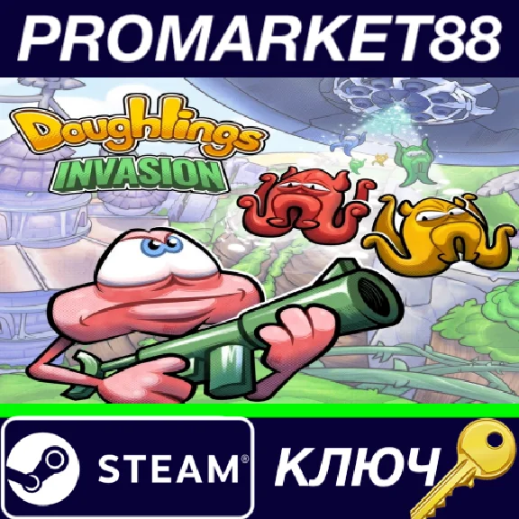 ⭐ Doughlings: Invasion Steam Key 🔑 GLOBAL