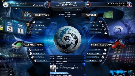 ⭐ Football Club Simulator - FCS #21 Steam Key  🔑GLOBAL