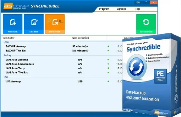 Ascomp Synchredible Professional (Windows) license