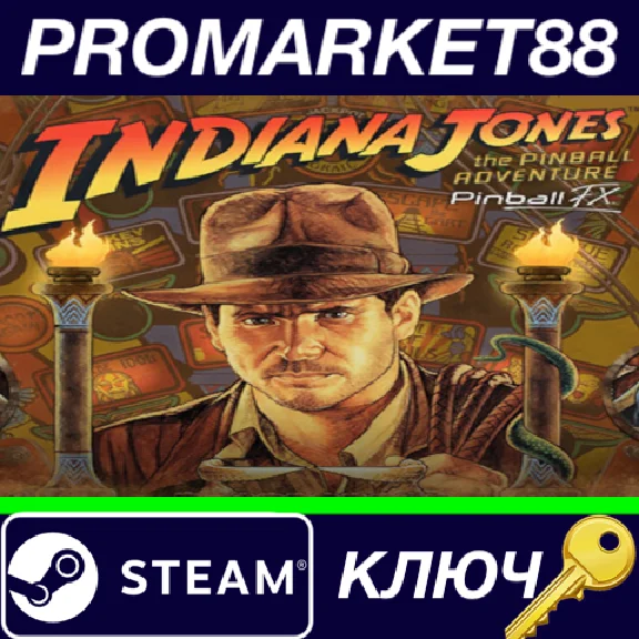 ⭐ Pinball FX - Indiana Jones: The Pinball Adventure DLC
