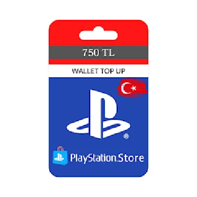ТУРЦИЯ (🇹🇷)🔴PlayStation 750 TL (ЛИР)🔑КОД пополнения
