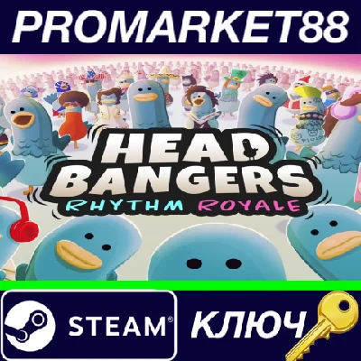⭐ Headbangers: Rhythm Royale Steam Key 🔑GLOBAL