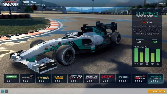 ⭐ Motorsport Manager FR Steam Key 🔑 France
