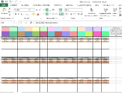 Content plan template in excel TOP for freelancers