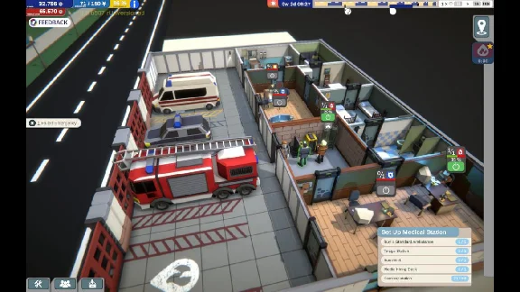 ⭐ Rescue HQ - The Tycoon EU PC Steam Key 🔑EUROPE