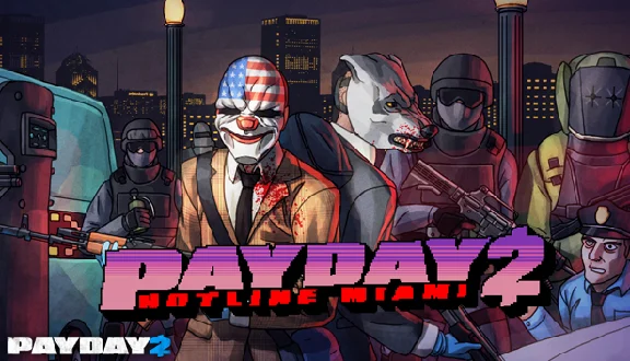 PAYDAY 2: Hotline Miami DLC * STEAM RUSSIA🔥