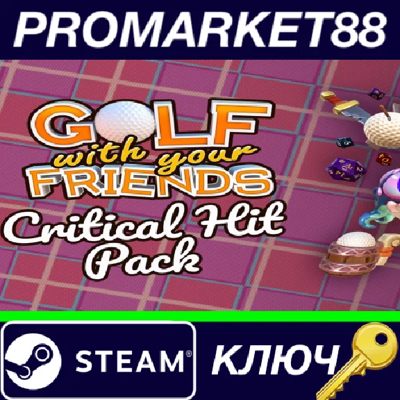⭐ Golf With Your Friends - Critical Hit Pack DLC PC Ste
