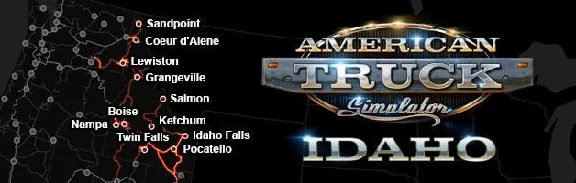 ⭐ American Truck Simulator - Idaho DLC CIS PC Steam Key