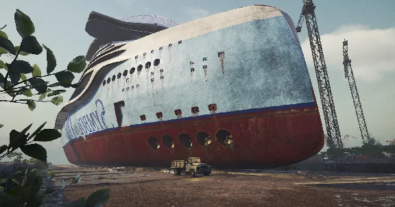 ⭐ Ship Graveyard Simulator 2 - Floating Cities DLC PC S