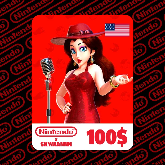 🟡Nintendo eShop Gift Card $100 USD US 🇺🇸FAST WARRANT