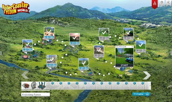 RollerCoaster Tycoon World (steam key)