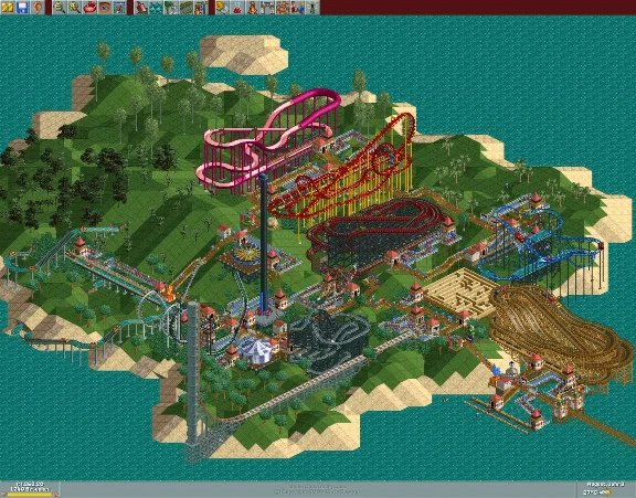 RollerCoaster Tycoon Deluxe (steam key)