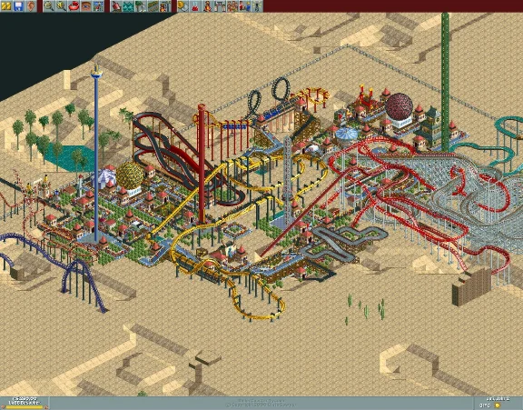 RollerCoaster Tycoon Deluxe (steam key)