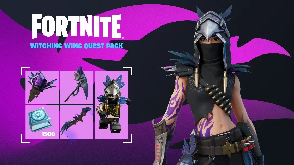 FORTNITE Witching Wing Quest Pack + 1500VB🟡XBOX|PC KEY