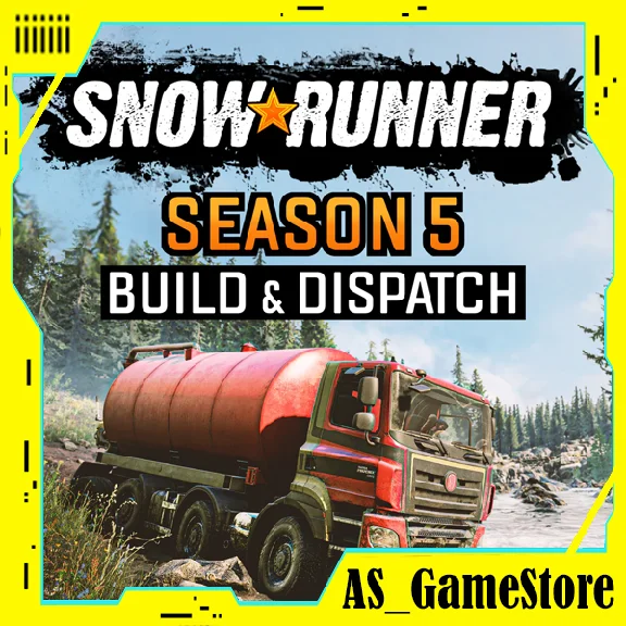 🔵SnowRunner - Season 5: Build & Dispatch|DLC|PS Turkey