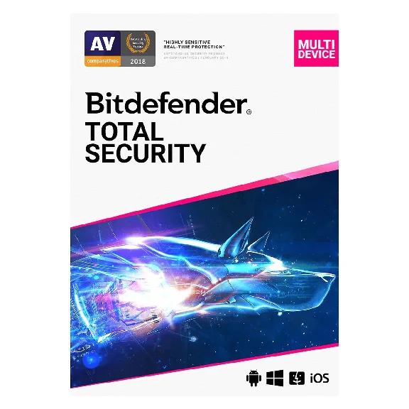 Bitdefender Total Security-180 DAYS 5 devices (GERMANY)