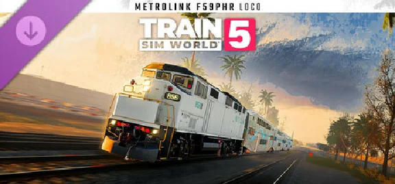 Train Sim World 5: Metrolink F59PHR Loco Add-On 💎STEAM