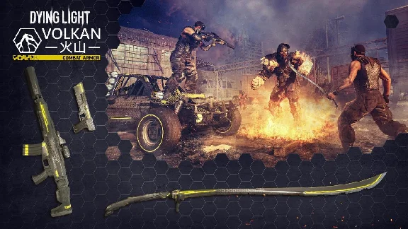 ⭐ Dying Light - Volkan Combat Armor DLC EU Steam Key