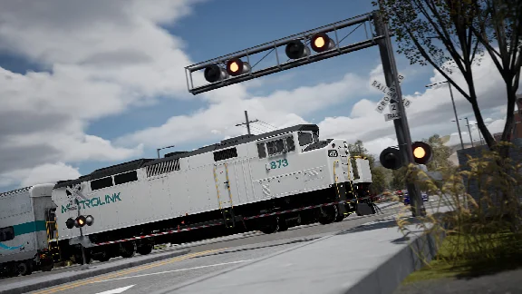 ⭐️ Train Sim World 5 Metrolink F59PHR Loco Add-On STEAM