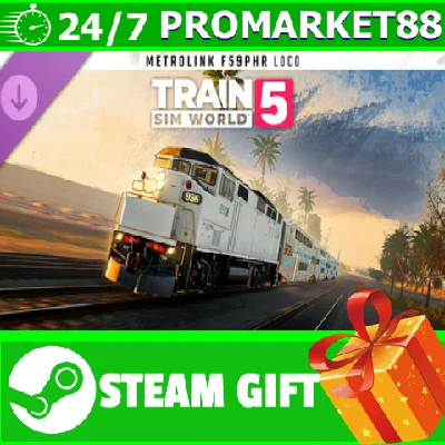 ⭐️ Train Sim World 5 Metrolink F59PHR Loco Add-On STEAM