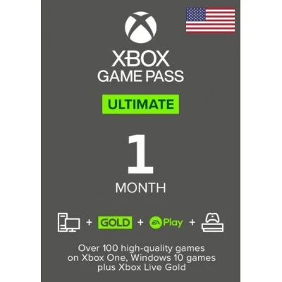 💎Xbox Game Pass Ultimate 1 Month EA Play USA Trial💎