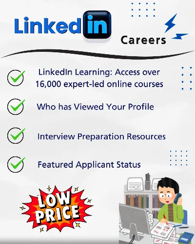 💼 LINKEDIN PREMIUM КАРЬЕРА 🤝1 МЕСЯЦ И 12 МЕСЯЦЕВ 🎉