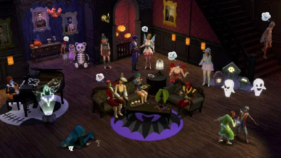 ⭐ The Sims 4 - Spooky Stuff DLC EU PC EA App Key 🔑EURO