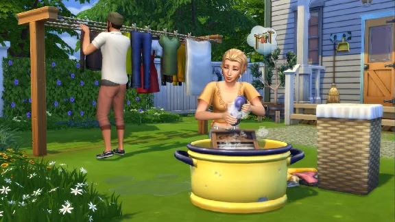 ⭐ The Sims 4 - Laundry Day Stuff DLC EU PC EA App Key