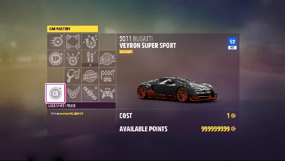 FH5 🚗 All Cars + 999M: CR+SWS+WS+СMP+FP 🚗 Forza