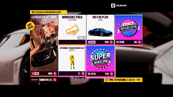 FH5 🚗 All Cars + 999M: CR+SWS+WS+СMP+FP 🚗 Forza