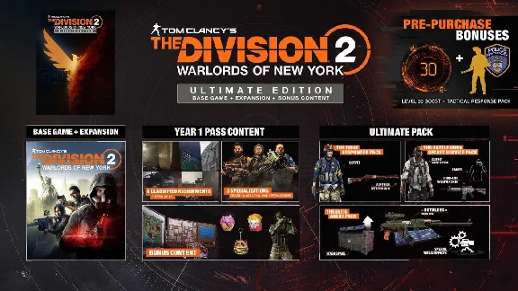 ⭐ Tom Clancy’s The Division 2 Warlords of New York Ulti