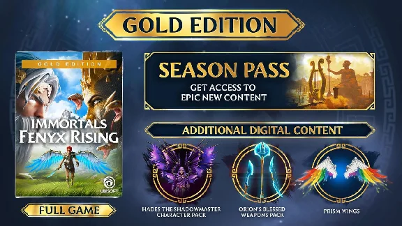 ⭐ Immortals Fenyx Rising Gold Edition EU Ubisoft Connec