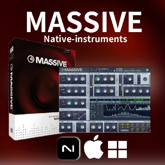 🔴 NATIVE INSTRUMENTS – MASSIVE 🔑 OFFICIAL KEY