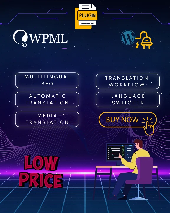 🌍 WPML MULTILINGUAL PLUGIN WORDPRESS💎ORIGINAL /1 YEAR