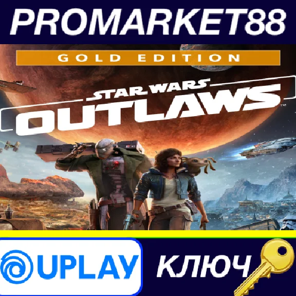 ⭐ Star Wars Outlaws: Gold Edition EU Ubisoft Connect PC